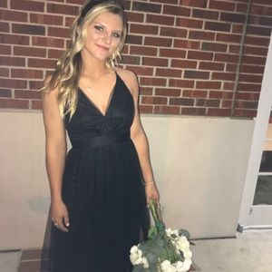 Formal black dress